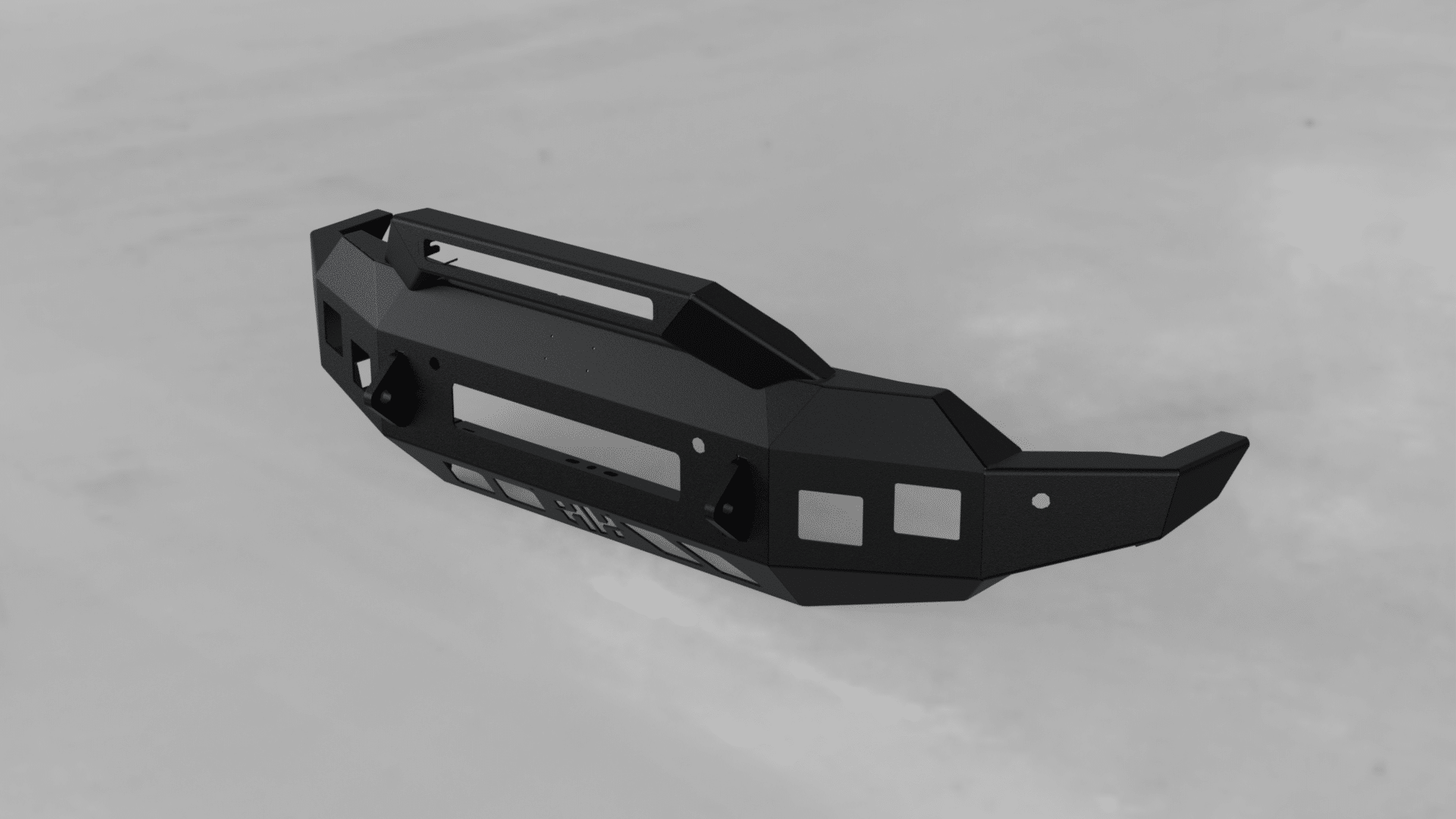 Hammerhead 600 - 56 - 1000 GMC Sierra 1500 2019 - 2021 Front Non - Winch Bumper Formed Pre - Runner - Rugged Truck Gear