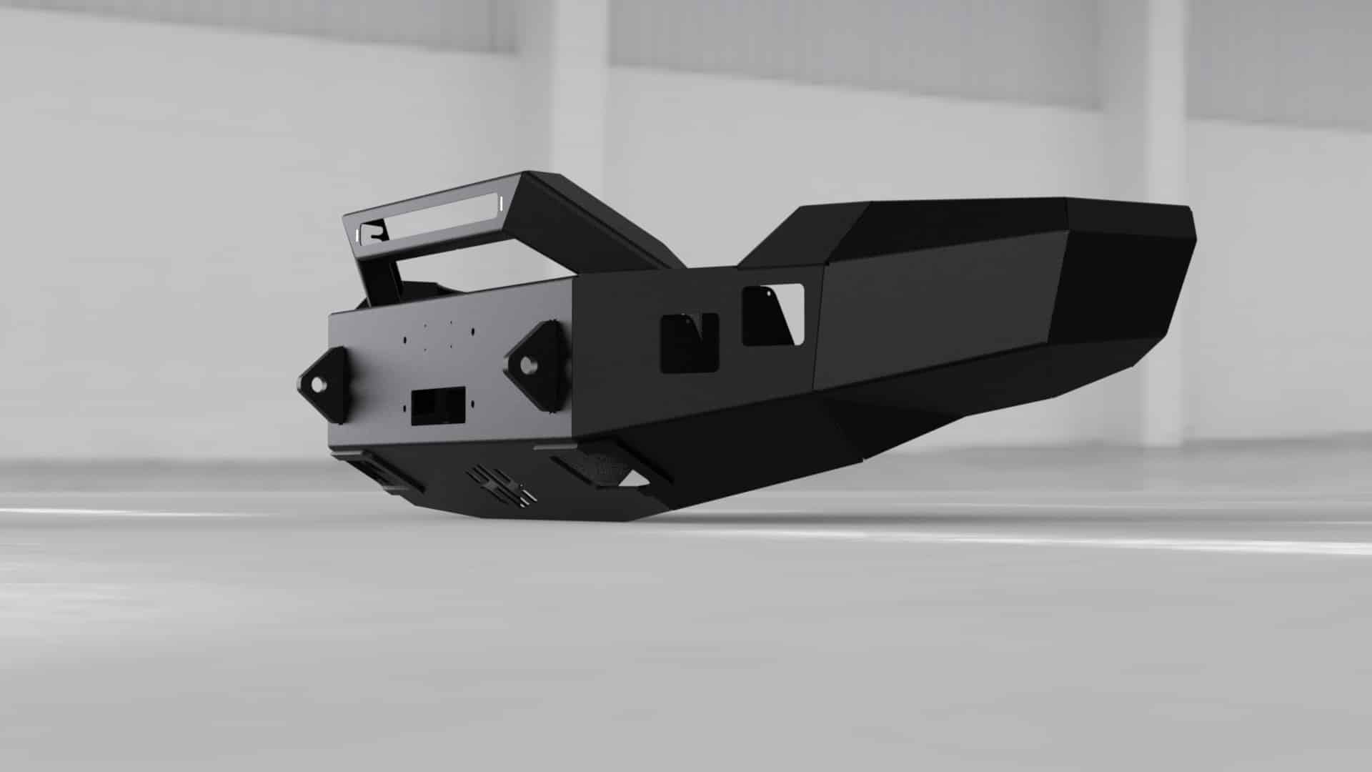 Hammerhead 600 - 56 - 1001 Chevy Silverado 2500/3500 2007 - 2010 Front Winch Bumper Pre - Runner - Rugged Truck Gear