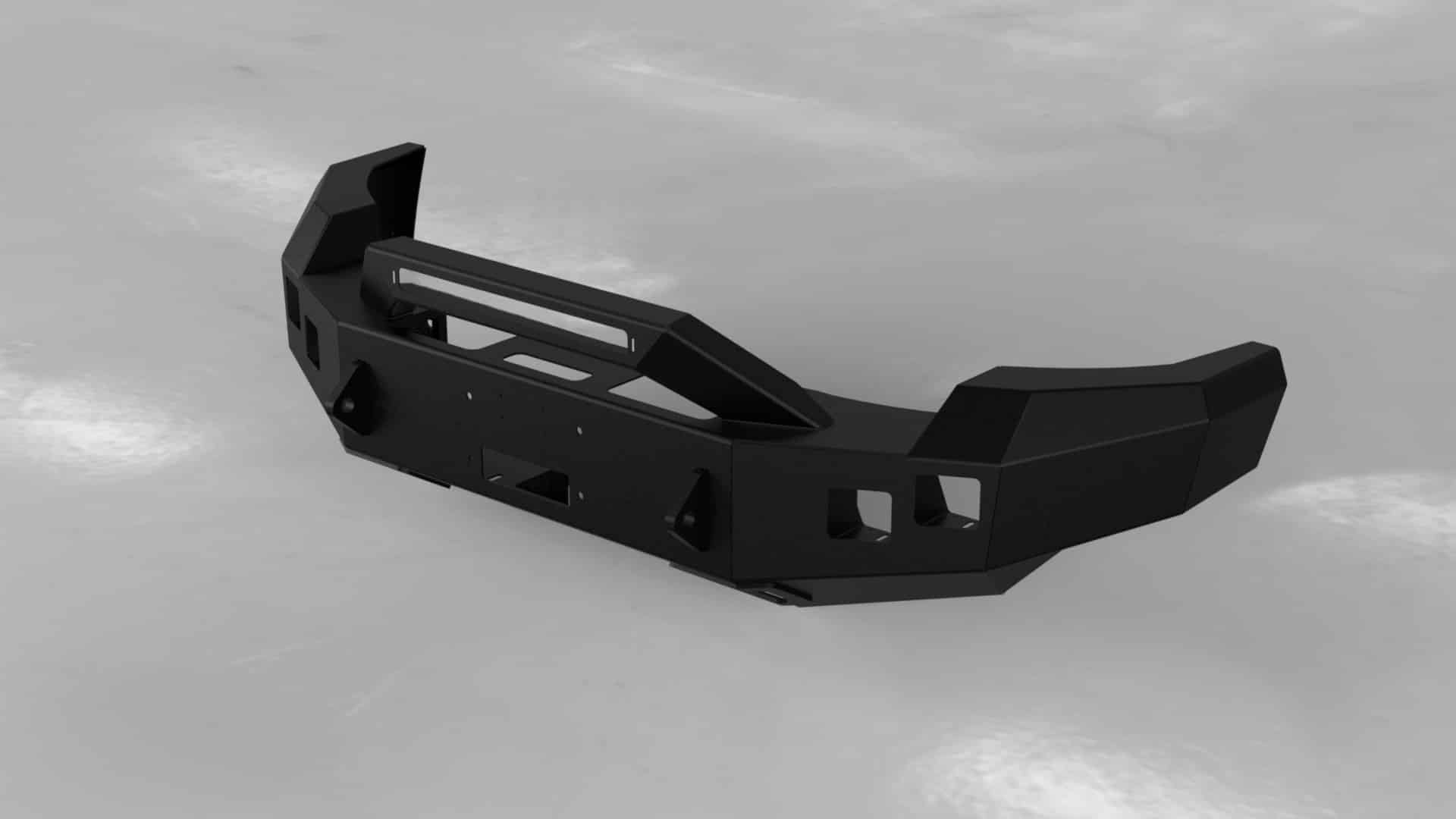 Hammerhead 600 - 56 - 1001 Chevy Silverado 2500/3500 2007 - 2010 Front Winch Bumper Pre - Runner - Rugged Truck Gear