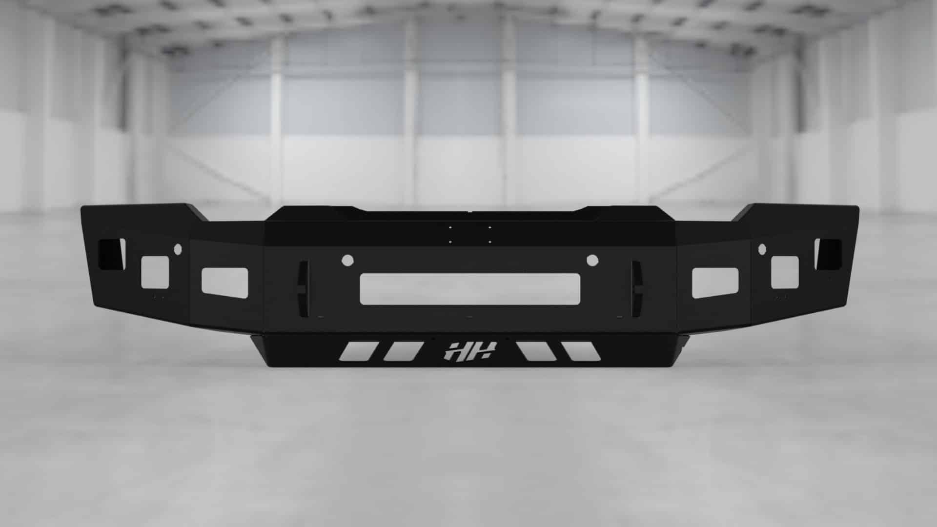 Hammerhead 600 - 56 - 1002 GMC Sierra 2500/3500 2020 - 2023 Front Non - Winch Bumper Low Profile - Rugged Truck Gear