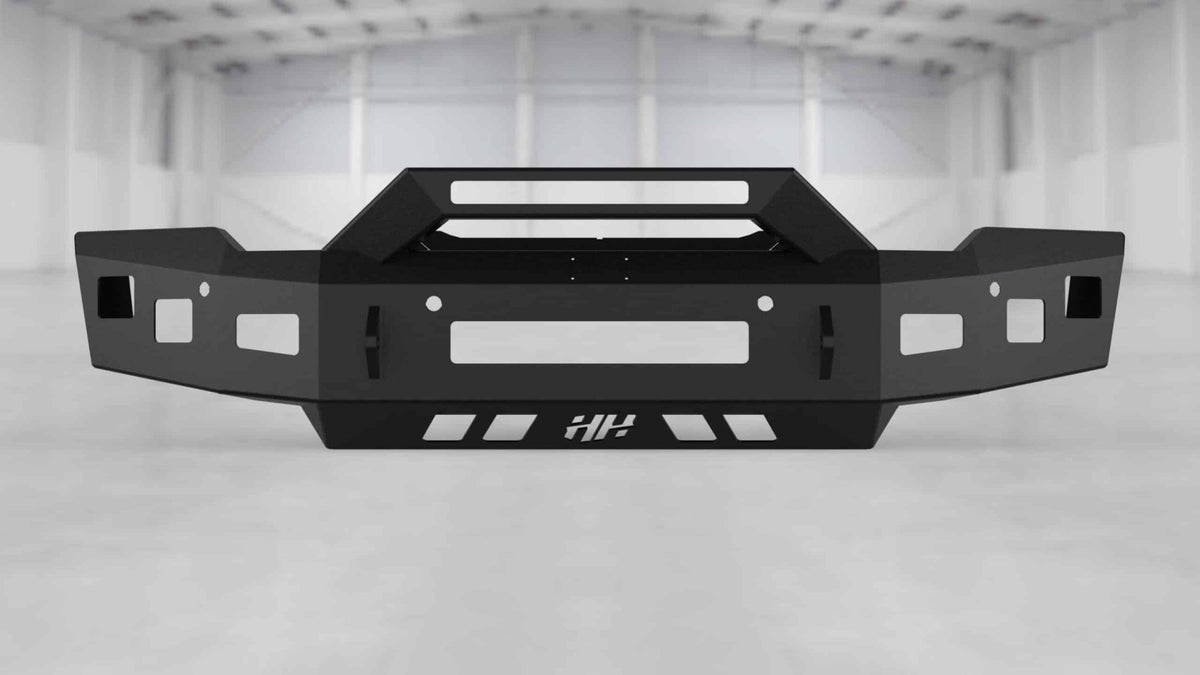 Hammerhead 600 - 56 - 1004 GMC Sierra 2500/3500 2020 - 2023 Front Non - Winch Bumper Formed Pre - Runner - Rugged Truck Gear