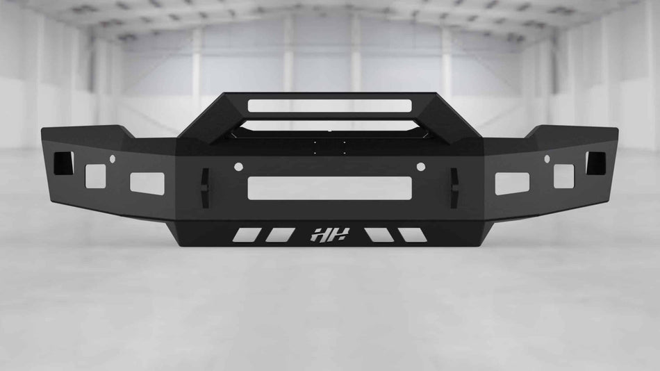 Hammerhead 600 - 56 - 1004 GMC Sierra 2500/3500 2020 - 2023 Front Non - Winch Bumper Formed Pre - Runner - Rugged Truck Gear