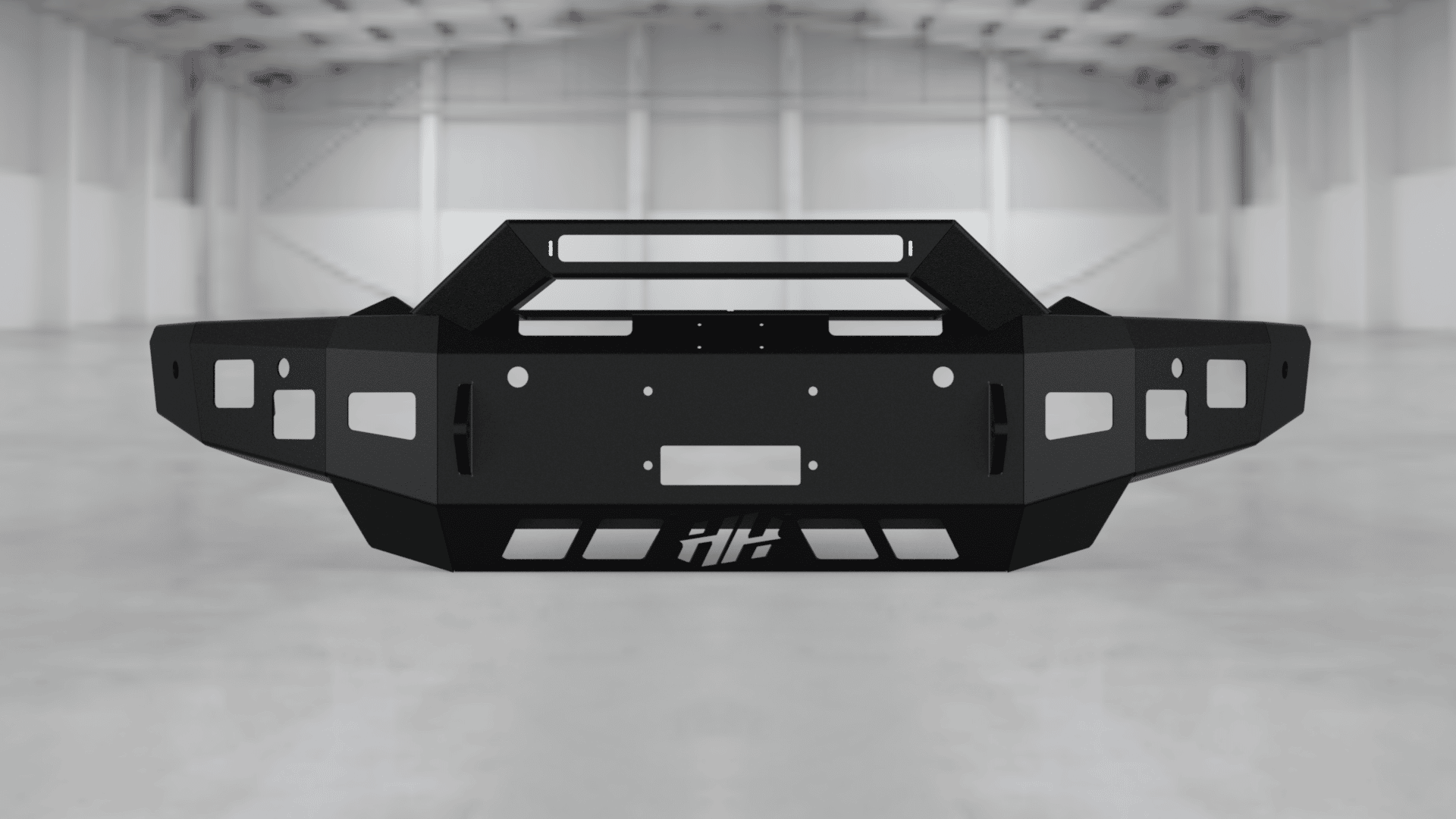 Hammerhead 600 - 56 - 1010 Ram 1500 2019 - 2023 Front Winch Bumper Formed Pre - Runner - Rugged Truck Gear