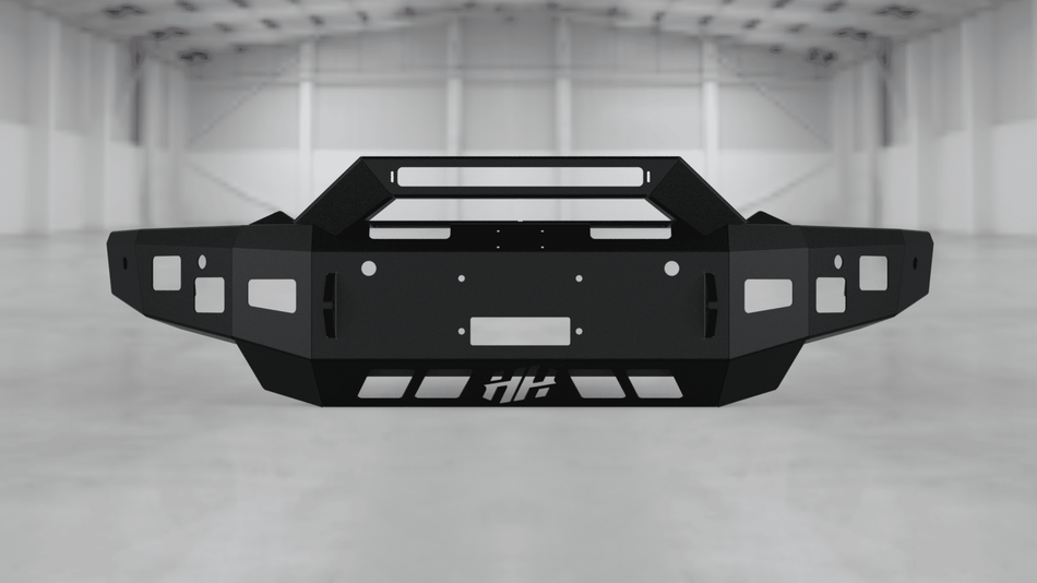 Hammerhead 600 - 56 - 1010 Ram 1500 2019 - 2023 Front Winch Bumper Formed Pre - Runner - Rugged Truck Gear