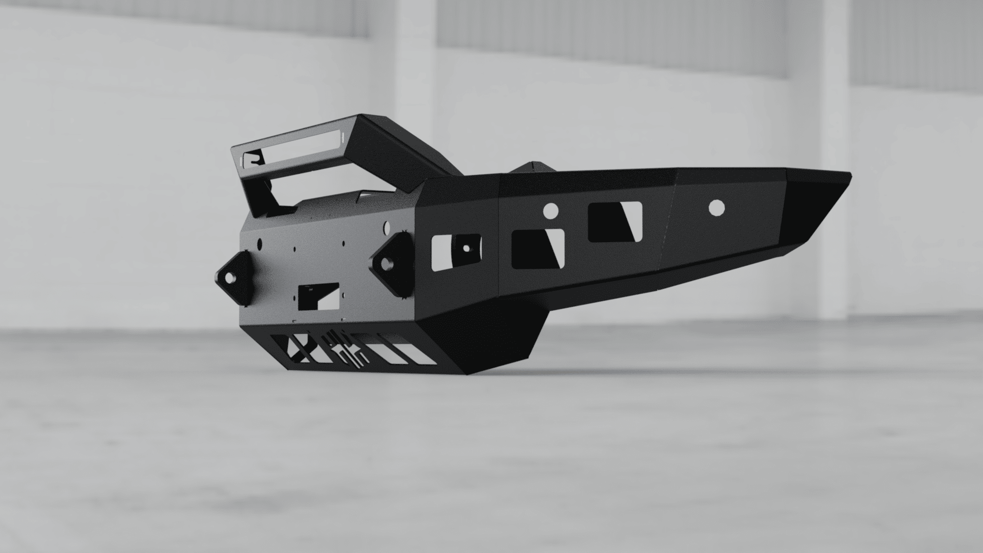 Hammerhead 600 - 56 - 1010 Ram 1500 2019 - 2023 Front Winch Bumper Formed Pre - Runner - Rugged Truck Gear