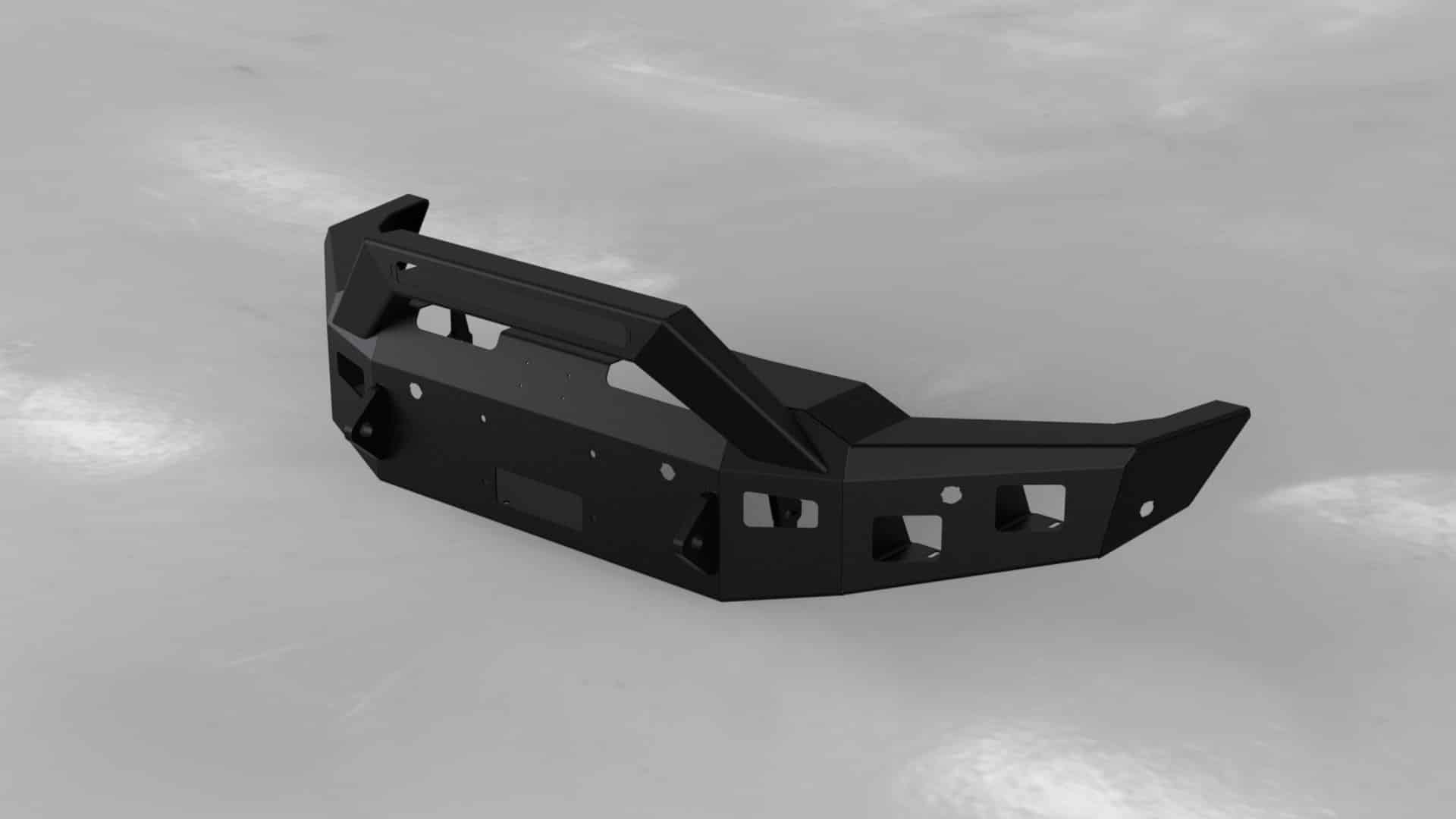 Hammerhead 600 - 56 - 1053 2021 - 2023 Ford F150 Front Winch Formed Pre - Runner Bumper - Rugged Truck Gear