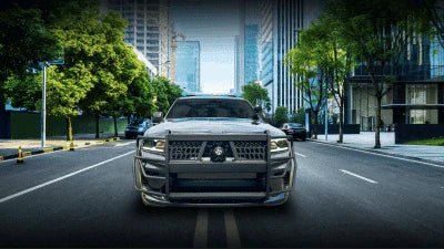 Hammerhead 600 - 56 - 1059 2021 - 2024 Dodge Durango Push Bar with Fender Protectors - Rugged Truck Gear