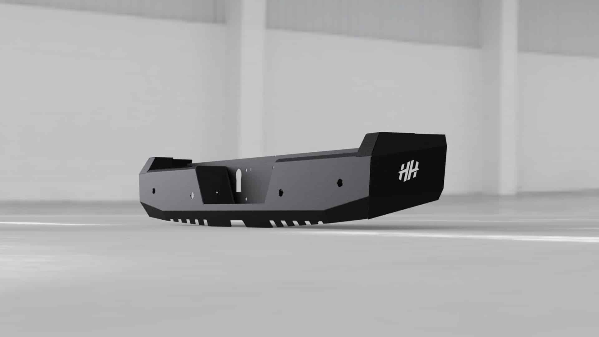 Hammerhead 600 - 56 - 1070 Ford F250/F350 2017 - 2022 Rear Bumper with Sensors - Rugged Truck Gear