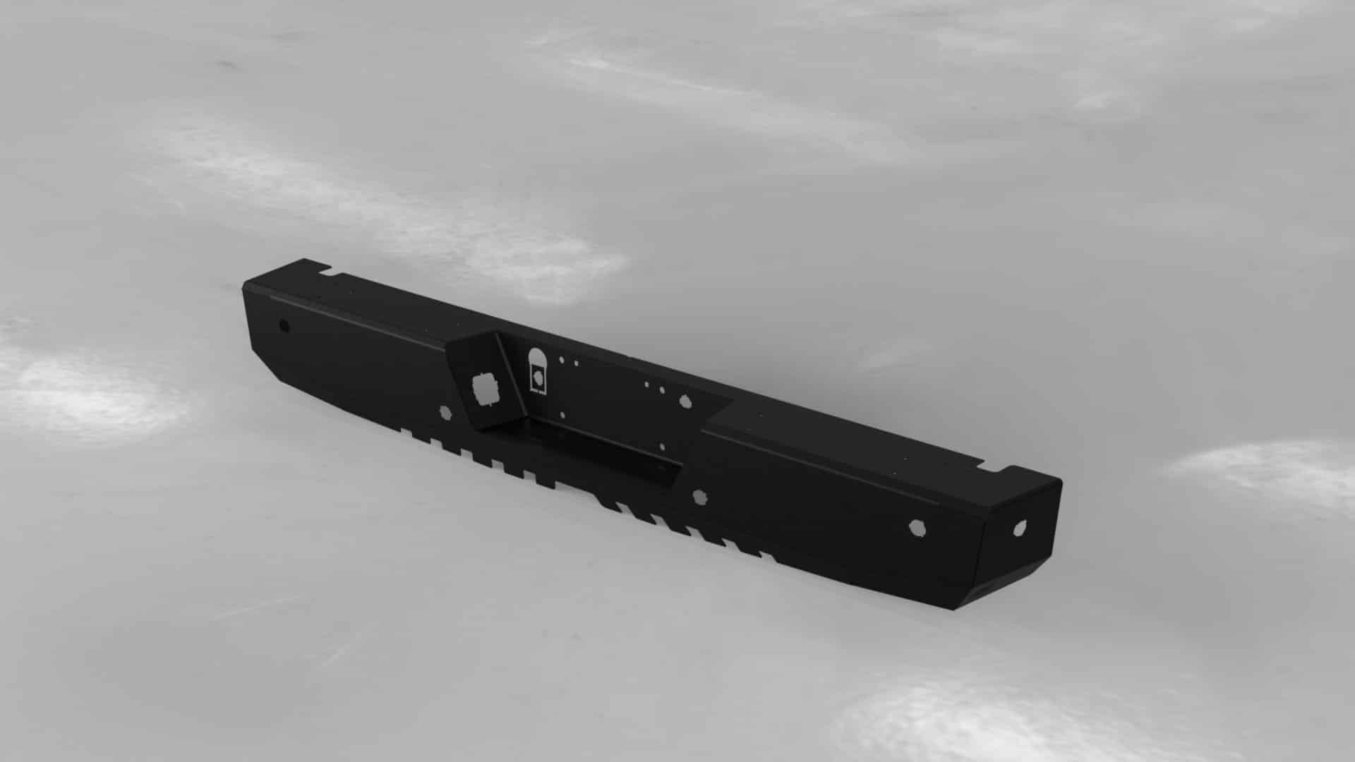 Hammerhead 600 - 56 - 1084 Ford F150 2015 - 2023 Rear Bumper with Sensors - Rugged Truck Gear