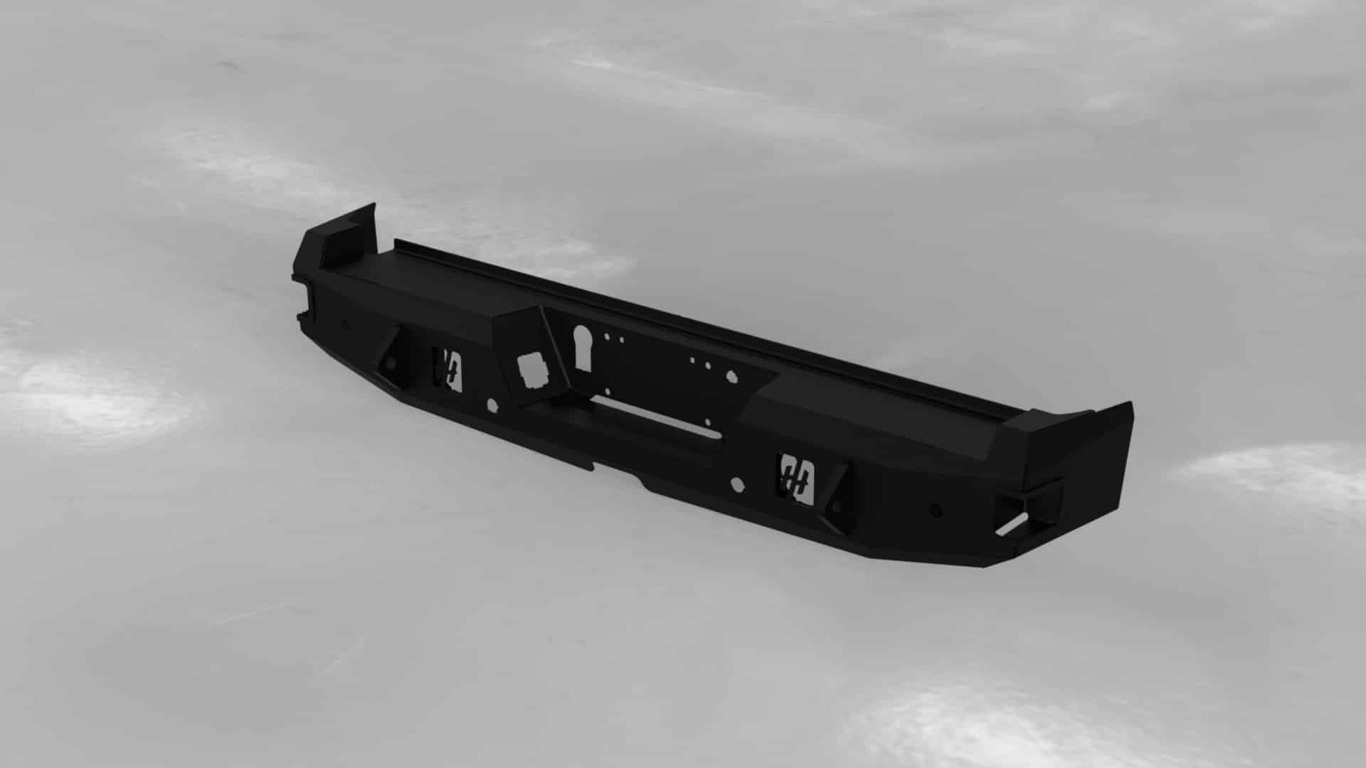 Hammerhead 600 - 56 - 1095 Ford F250/F350/F450/F550 2023 - 2024 Rear Bumper - Rugged Truck Gear
