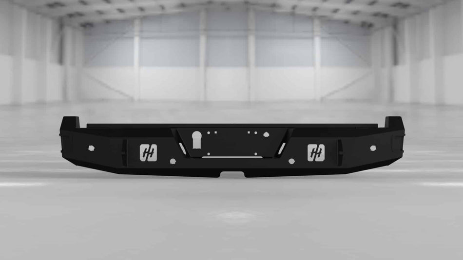 Hammerhead 600 - 56 - 1096 Ford F250/F350/F450/F550 2023 - 2024 Flush Mount Rear Bumper - Rugged Truck Gear