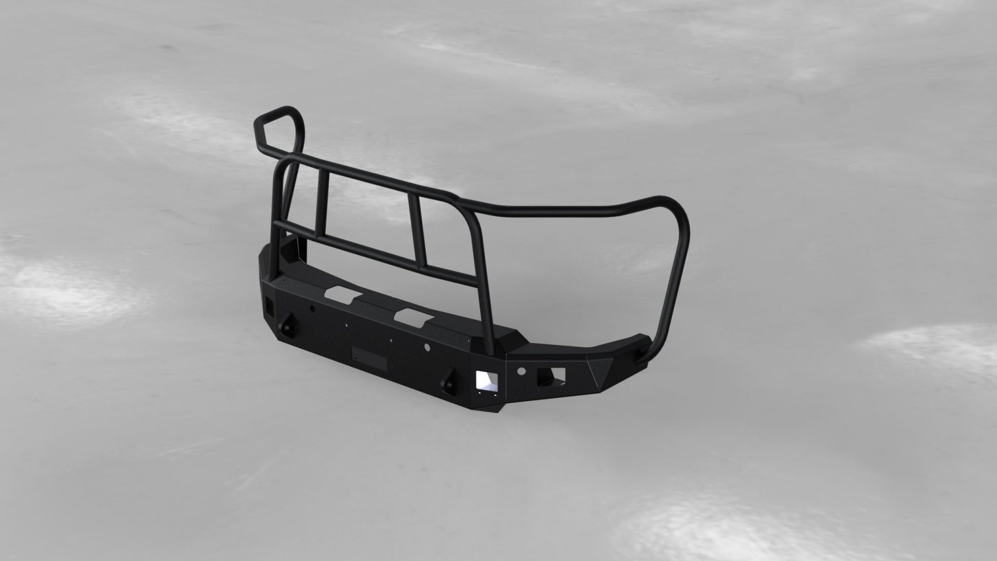 Hammerhead 600 - 56 - 1199 2024–2025 Chevy Silverado 2500/3500 Full Brush Guard Front Winch Bumper - Rugged Truck Gear