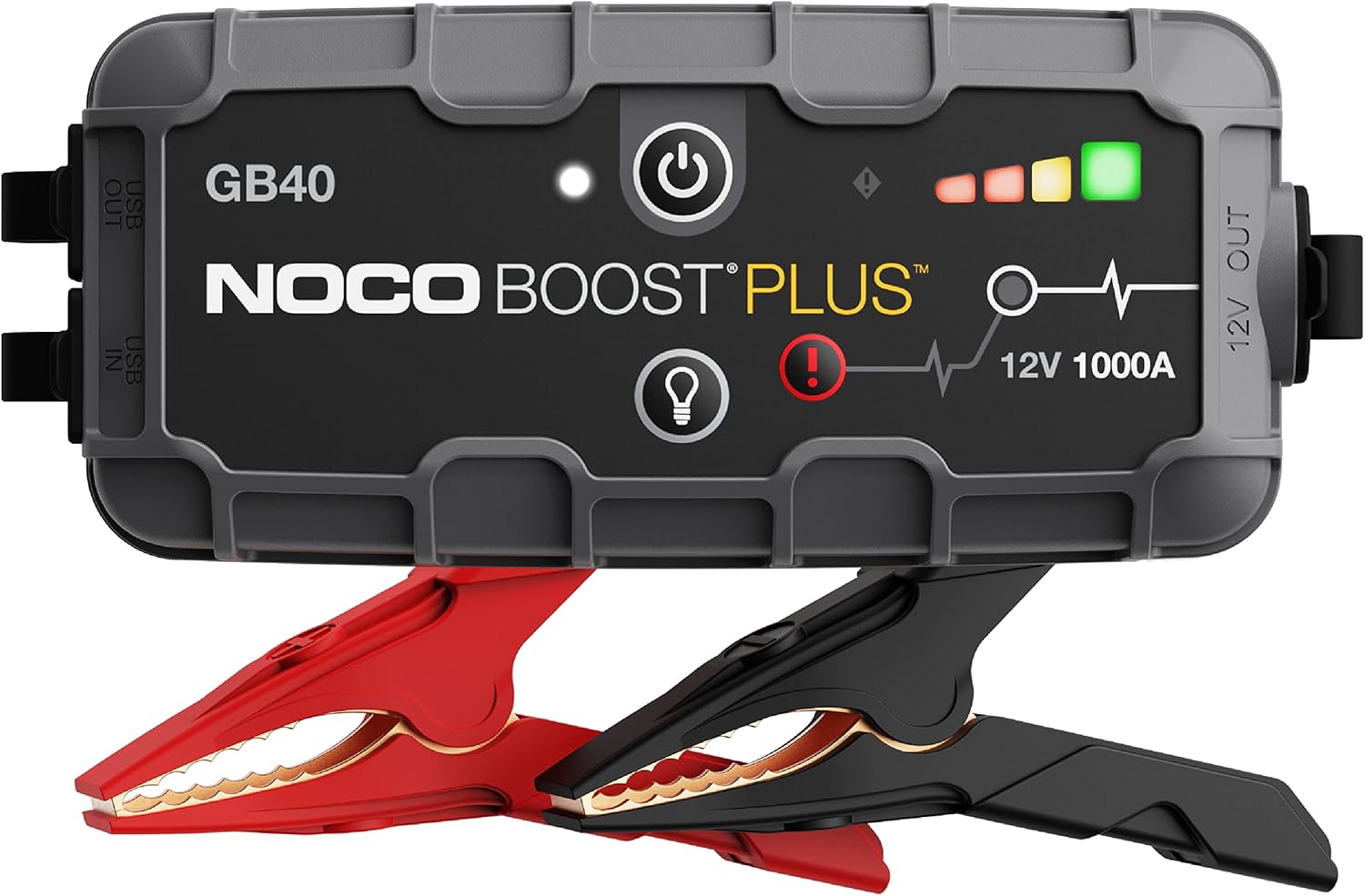 NOCO Boost GB40 Jump Starter Power Bank & Jumper Cables - Rugged Truck Gear