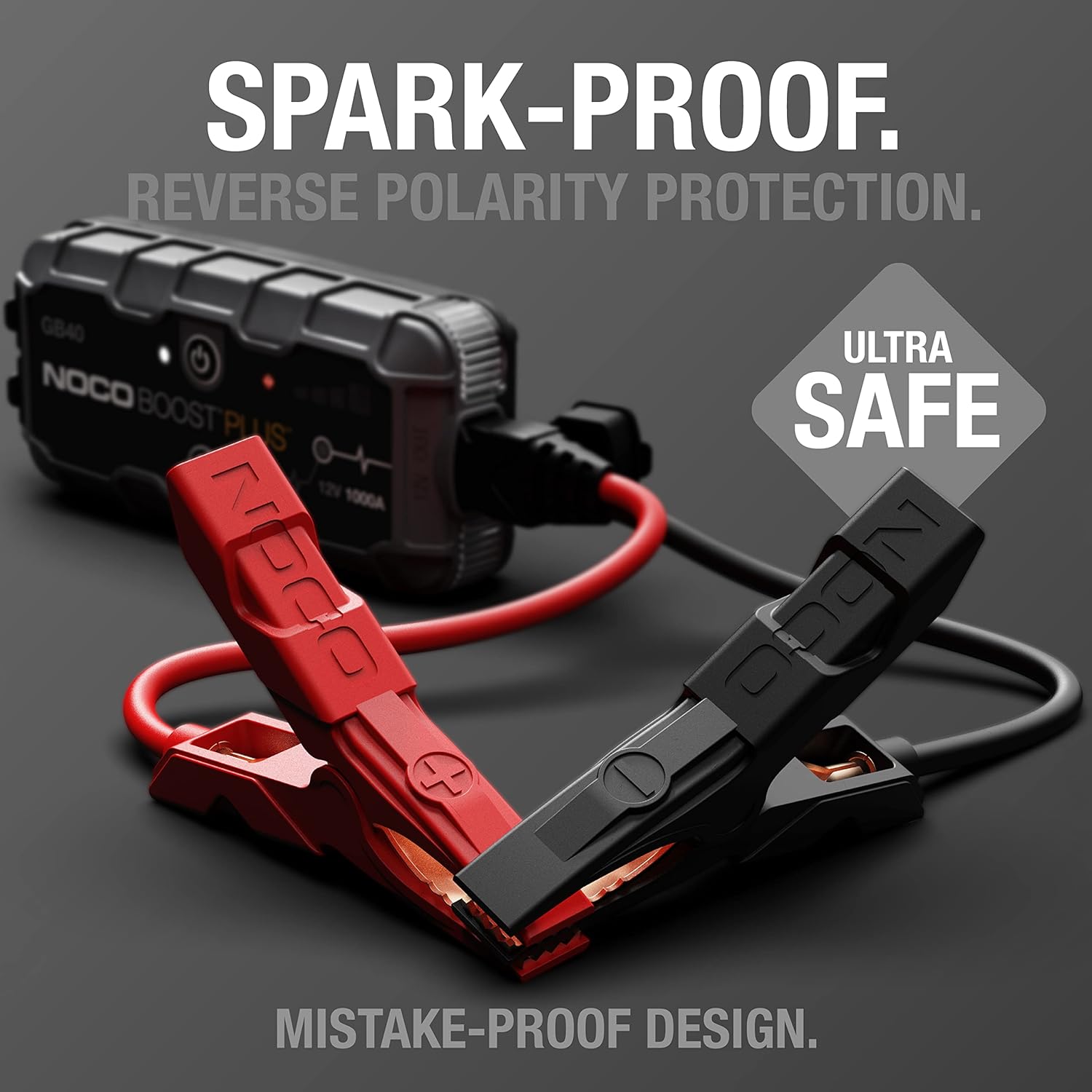 NOCO Boost GB40 Jump Starter Power Bank & Jumper Cables - Rugged Truck Gear