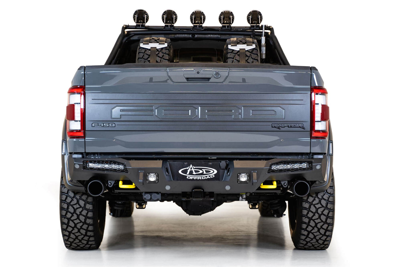 ADD R210151430103 2021-2022 Ford Raptor HoneyBadger Rear Bumper - BumperStock