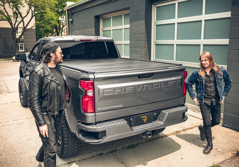 Retrax EQ EQ0462 2015 - 2019 GMC Sierra 2500/3500 HD Retractable Hard Tonneau Cover 8 ft. Bed - Rugged Truck Gear
