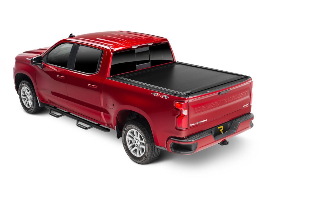 Retrax One MX 60482 2019 - 2025 Chevy Silverado 1500 Retractable Hard Tonneau Cover 8 ft. Bed - Rugged Truck Gear