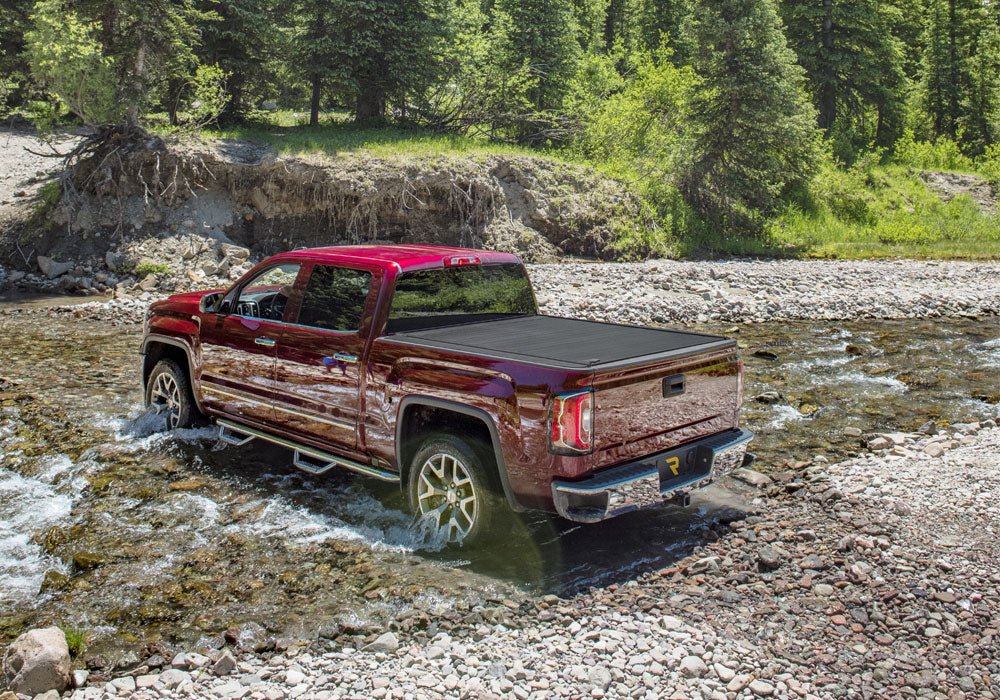 Retrax PRO MX 80462 2014 - 2019 GMC Sierra 1500 Retractable Hard Tonneau Cover 8 ft. Bed - Rugged Truck Gear