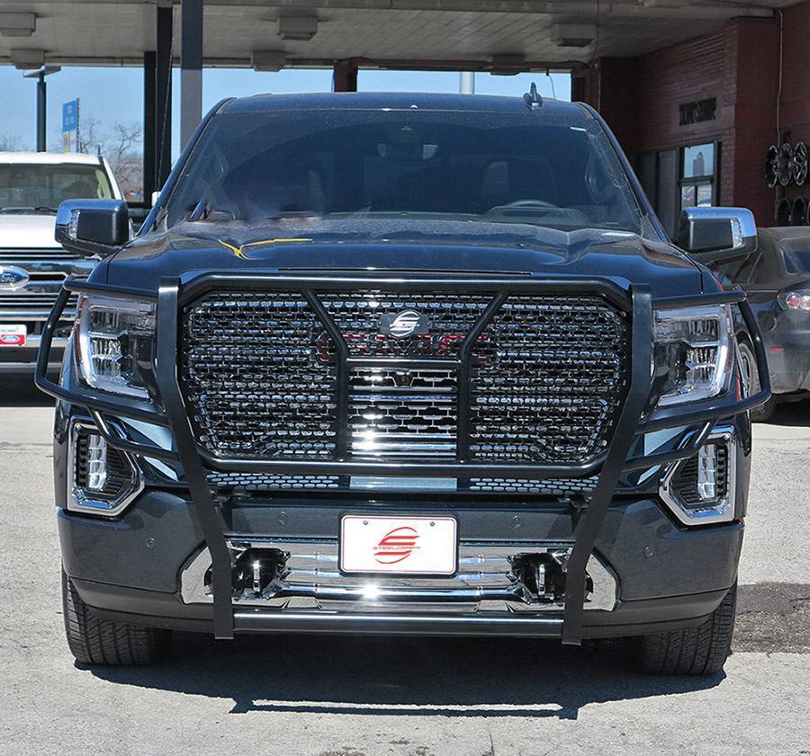 Steelcraft 50 - 0438C 2019 - 2021 GMC Sierra 1500 HD Front Grille Guard - Rugged Truck Gear
