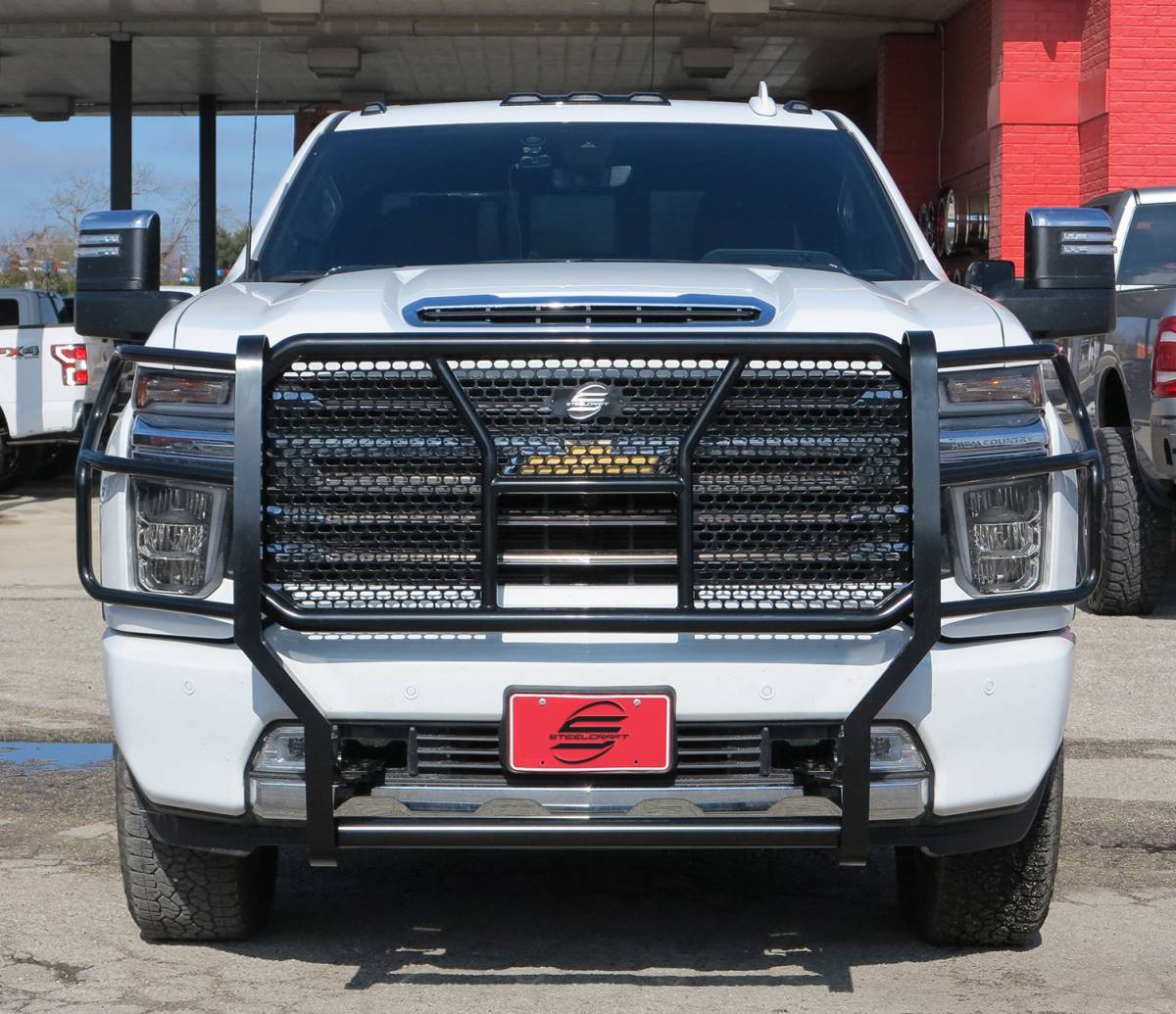 Steelcraft 50 - 0447C 2020 - 2023 Chevy Silverado 2500/3500 HD Front Grille Guard - Rugged Truck Gear