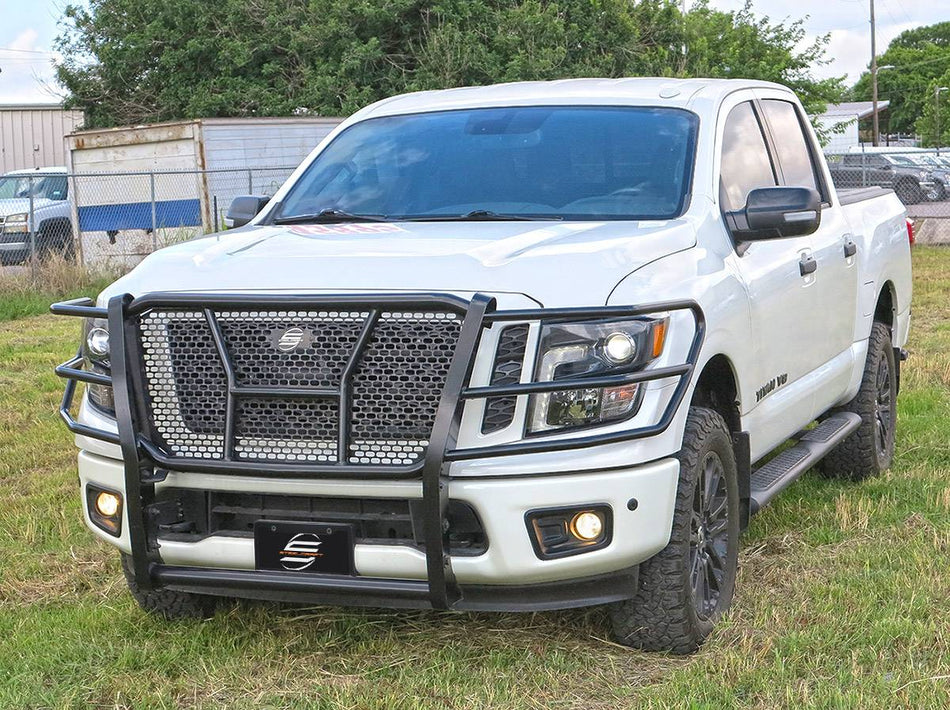 Steelcraft 50 - 4140C 2017 - 2024 Nissan Titan HD Front Grille Guard - Rugged Truck Gear
