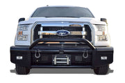 Steelcraft 55 - 11410 2015 - 2017 Ford F150 HD Bullnose Front Bumper Winch Ready - Rugged Truck Gear