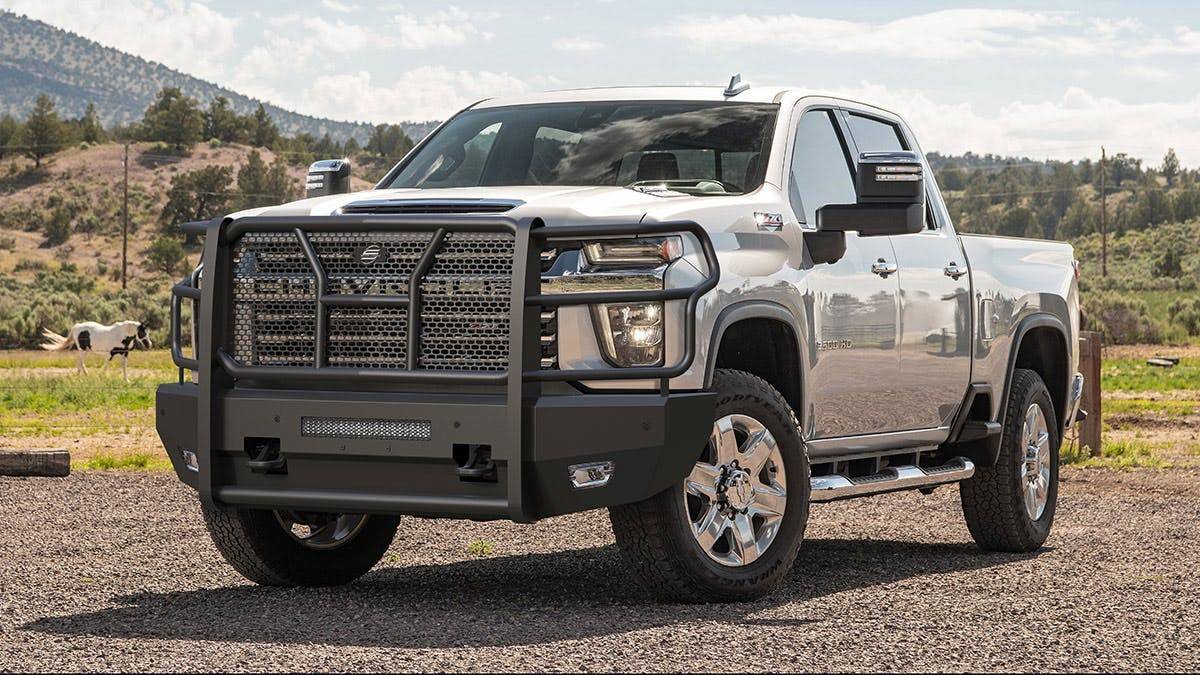 Steelcraft 60 - 10447C 2020 - 2023 Chevy Silverado 2500/3500 HD Elevation Front Bumper - Rugged Truck Gear