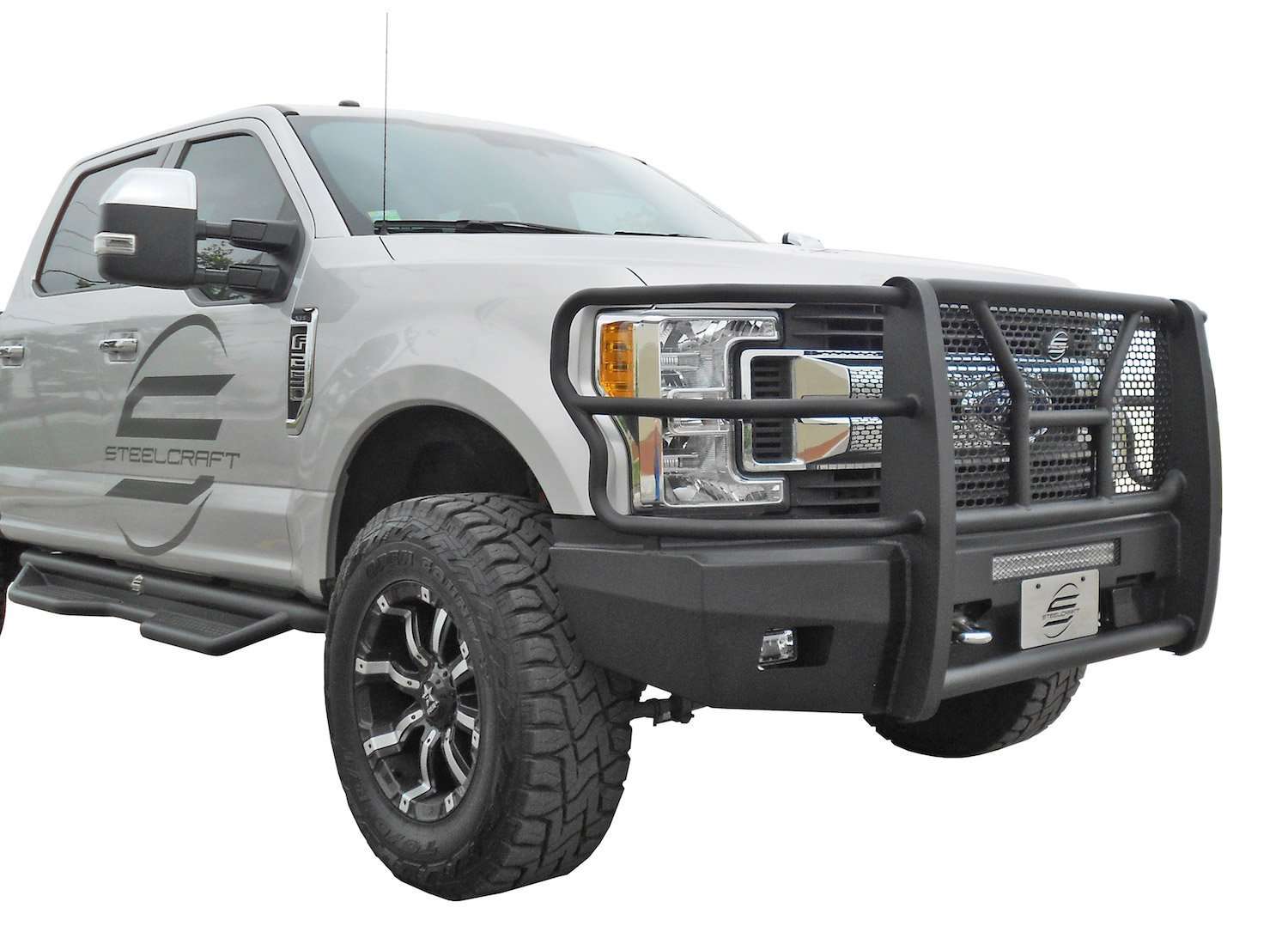 Steelcraft 60 - 11380CC 2017 - 2022 Ford F250/F350/F450/F550 Super Duty HD Elevation Front Bumper - Rugged Truck Gear