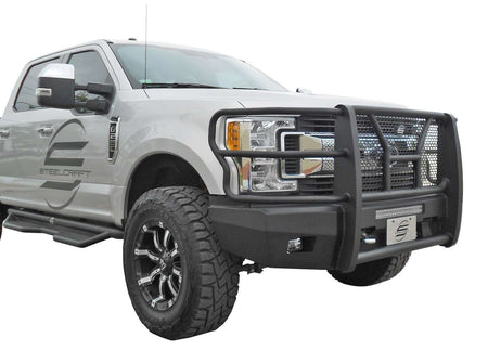 Steelcraft 60 - 11380CC 2017 - 2022 Ford F250/F350/F450/F550 Super Duty HD Elevation Front Bumper - Rugged Truck Gear