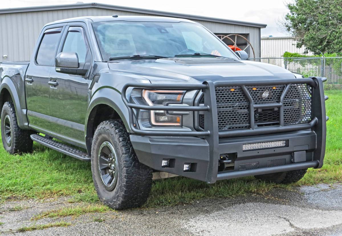 Steelcraft 60 - 11425CC 2017 - 2020 Ford Raptor HD Elevation Front Bumper - Rugged Truck Gear