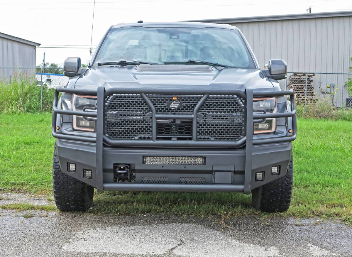 Steelcraft 60 - 11425CC 2017 - 2020 Ford Raptor HD Elevation Front Bumper - Rugged Truck Gear