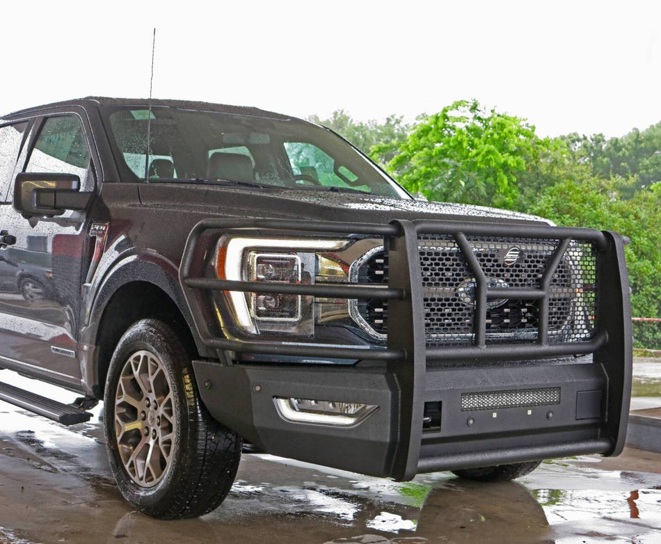 Steelcraft 60 - 11430CC 2021 - 2023 Ford F150 HD Elevation Front Bumper - Rugged Truck Gear