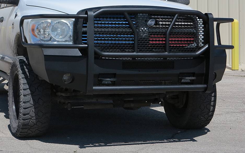 Steelcraft 60 - 12210 2003 - 2009 Dodge Ram 2500/3500 HD Elevation Front Bumper - Rugged Truck Gear