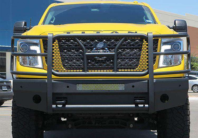 Steelcraft 60 - 14080C 2016 - 2024 Nissan Titan XD HD Elevation Front Bumper - Rugged Truck Gear