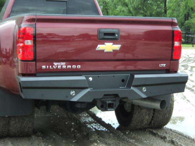 Steelcraft 65-20410 2011-2019 GMC Sierra 2500/3500 HD Elevation Rear Bumper-BumperStock