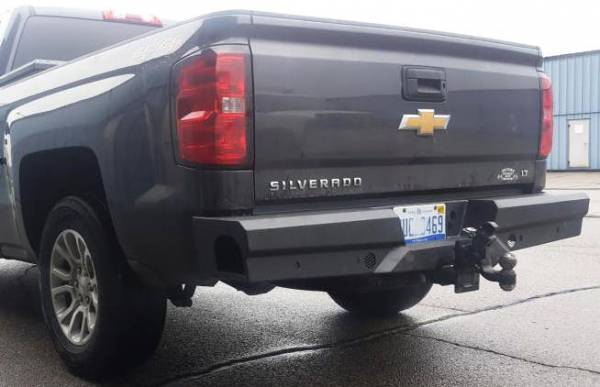 Steelcraft 65 - 20420 2014 - 2018 Chevy Silverado 1500 HD Elevation Rear Bumper - Rugged Truck Gear