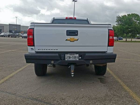 Steelcraft 65 - 20420 2014 - 2018 Chevy Silverado 1500 HD Elevation Rear Bumper - Rugged Truck Gear