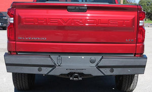 Steelcraft 65-20490 2019-2023 GMC Sierra 1500 HD Elevation Rear Bumper - BumperStock