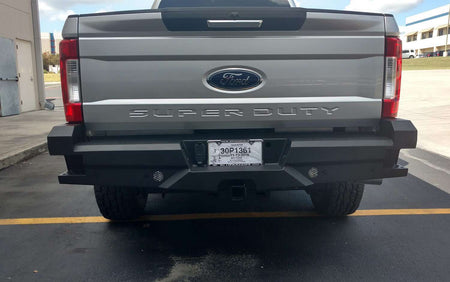 Steelcraft 65 - 21380 2017 - 2024 Ford F250/F350 Super Duty HD Elevation Rear Bumper - Rugged Truck Gear