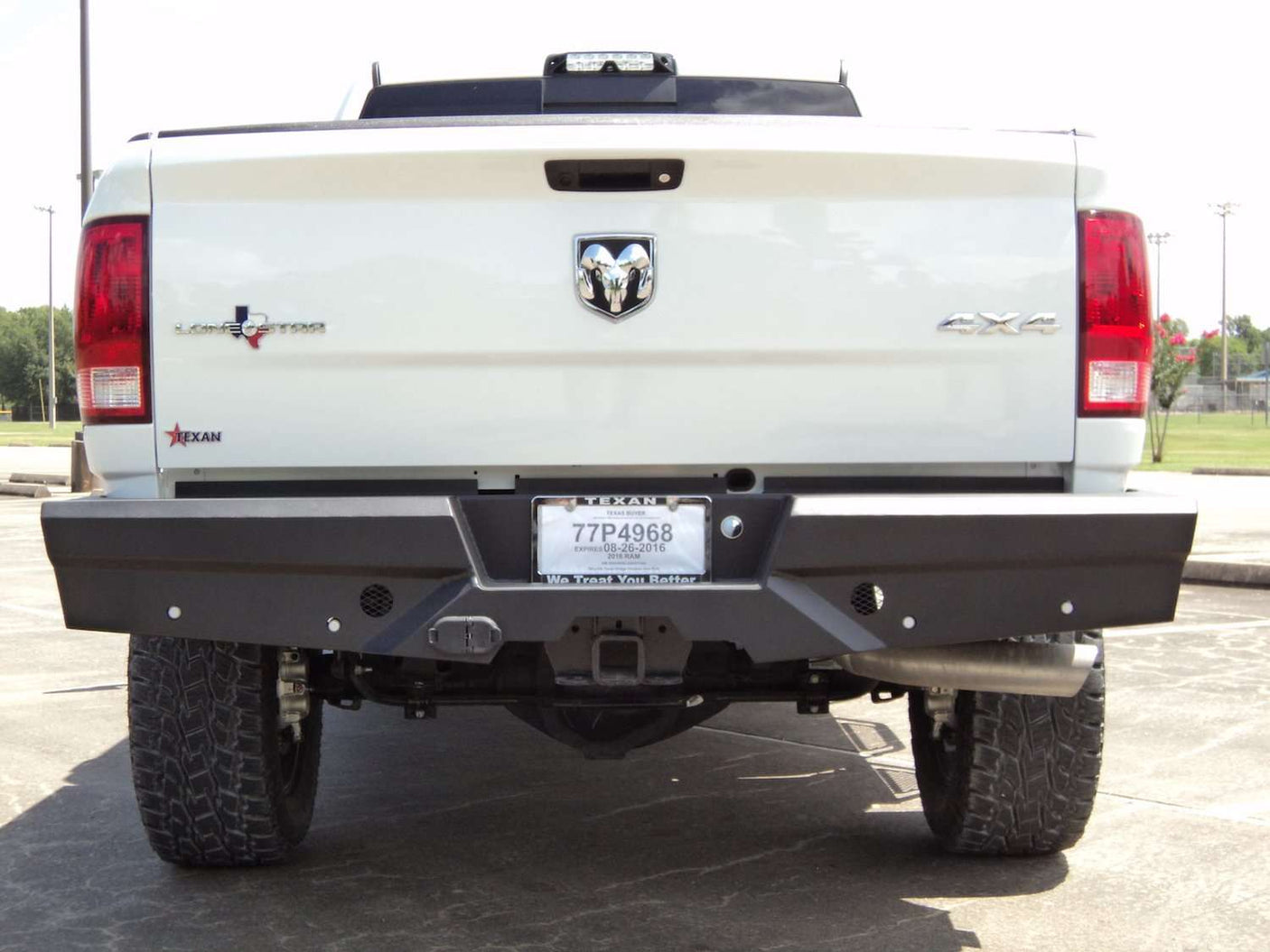 Steelcraft 65-22260 2019-2021 Dodge Ram 1500 HD Elevation Rear Bumper-BumperStock