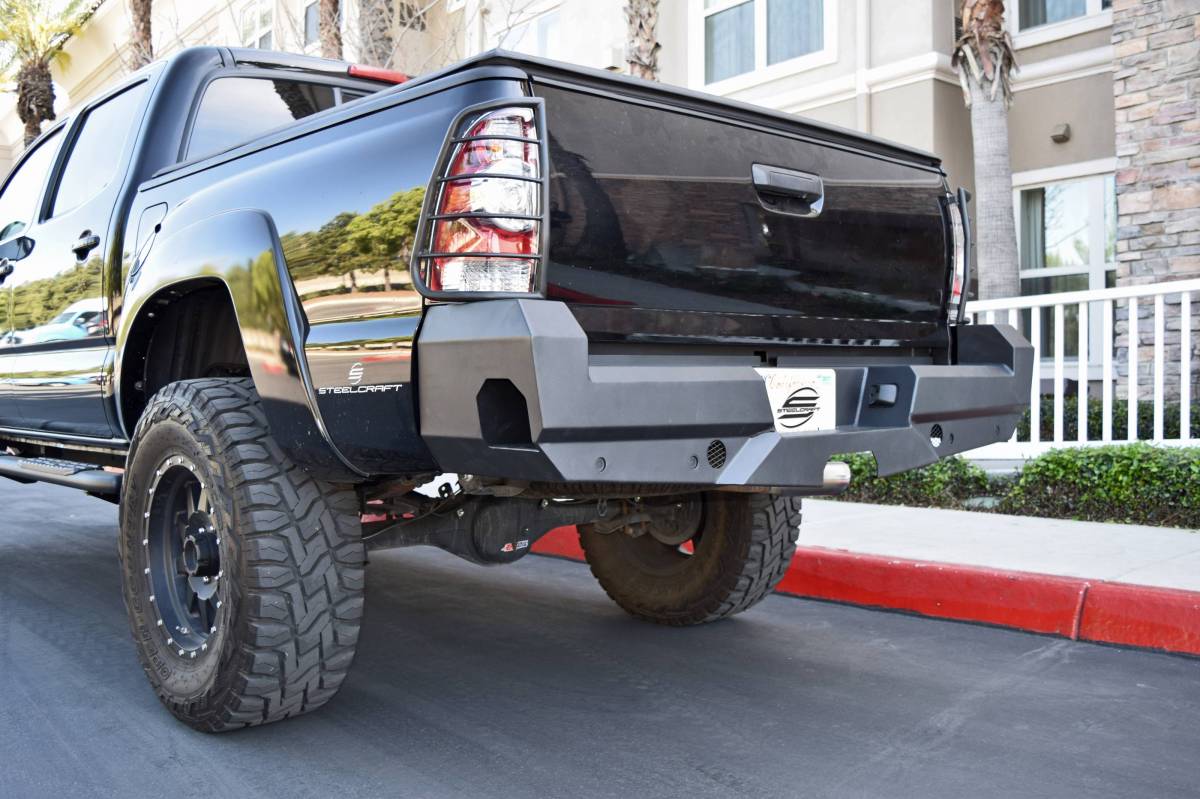 Steelcraft 65 - 23370 2005 - 2015 Toyota Tacoma HD Elevation Rear Bumper - Rugged Truck Gear
