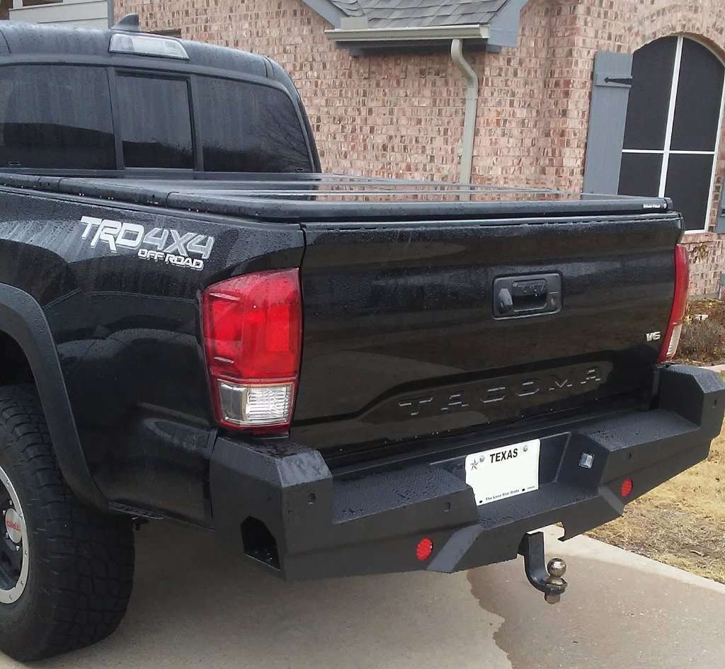 Steelcraft 65 - 23420 2016 - 2023 Toyota Tacoma HD Elevation Rear Bumper - Rugged Truck Gear