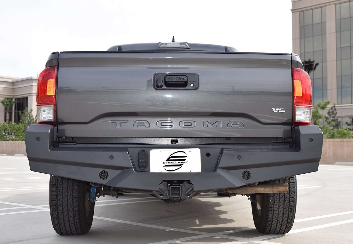 Steelcraft 65 - 23420 2016 - 2023 Toyota Tacoma HD Elevation Rear Bumper - Rugged Truck Gear