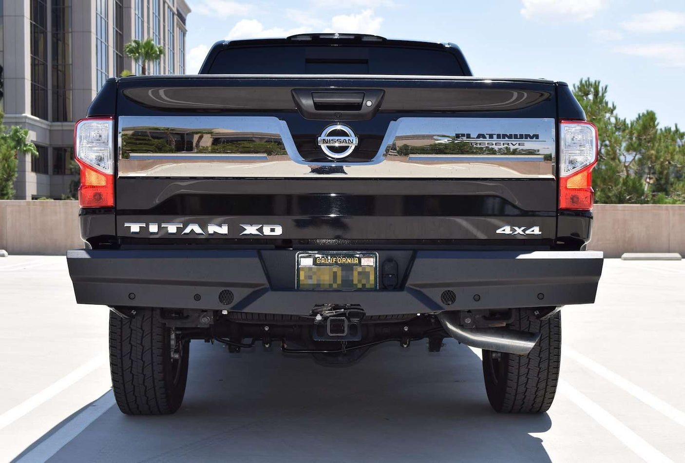 Steelcraft 65-24080 2016-2023 Nissan Titan XD HD Elevation Rear Bumper - BumperStock