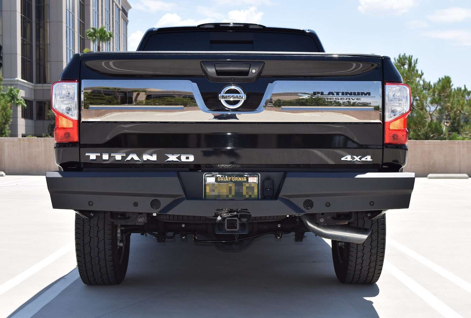 Steelcraft 65 - 24080 2016 - 2024 Nissan Titan XD HD Elevation Rear Bumper - Rugged Truck Gear