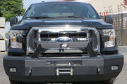 Steelcraft 70 - 11410 2015 - 2017 Ford F150 HD Elevation Bullnose Front Bumper Winch Ready - Rugged Truck Gear