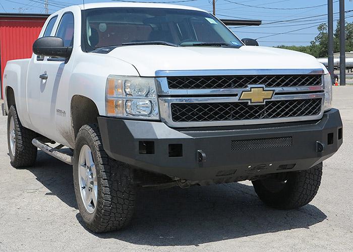 Steelcraft 71 - 10410 2011 - 2014 Chevy Silverado 2500/3500HD Fortis Front Bumper - Rugged Truck Gear