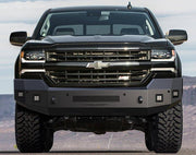 Steelcraft 71 - 10420 2016 - 2018 Chevy Silverado 1500 Fortis Front Bumper - Rugged Truck Gear