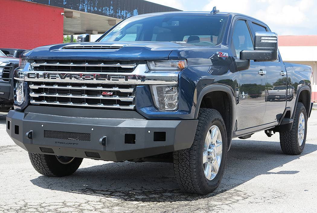 Steelcraft 71 - 10447 2020 - 2023 Chevy Silverado 2500/3500HD Fortis Front Bumper - Rugged Truck Gear