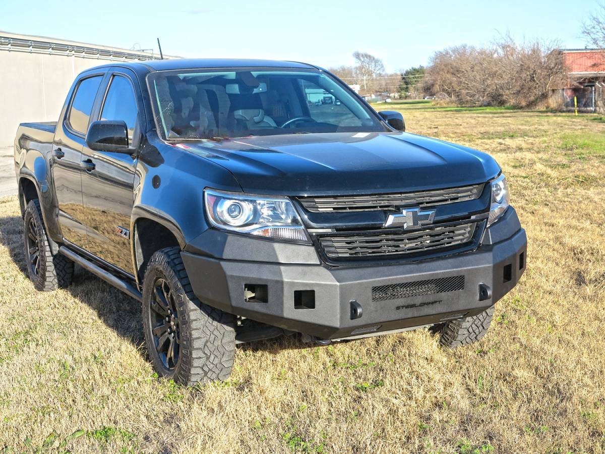 Steelcraft 71 - 10450 2015 - 2020 Chevy Colorado Fortis Front Bumper - Rugged Truck Gear